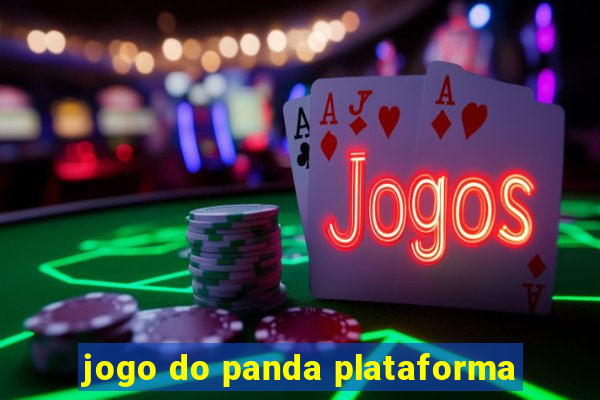 jogo do panda plataforma